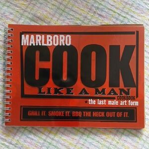 2004 Marlboro Cook Like a Man Cookbook Spiral-bound